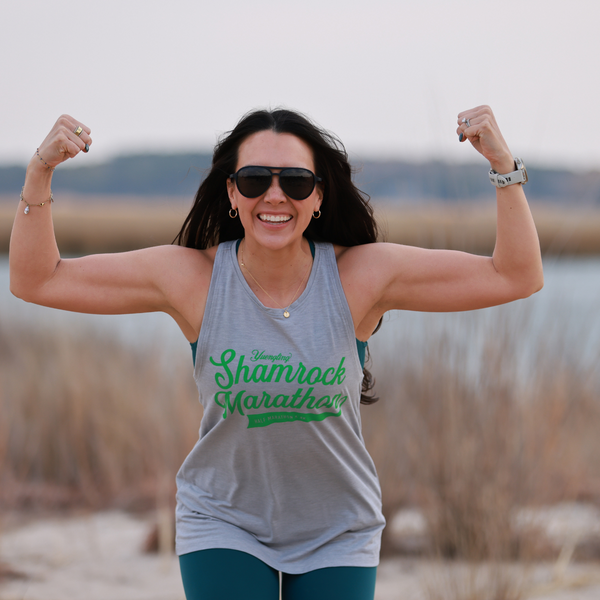 Women's Cursive Shamrock Tank