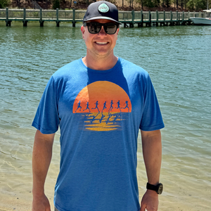 Live Love Run Sunset Short Sleeve