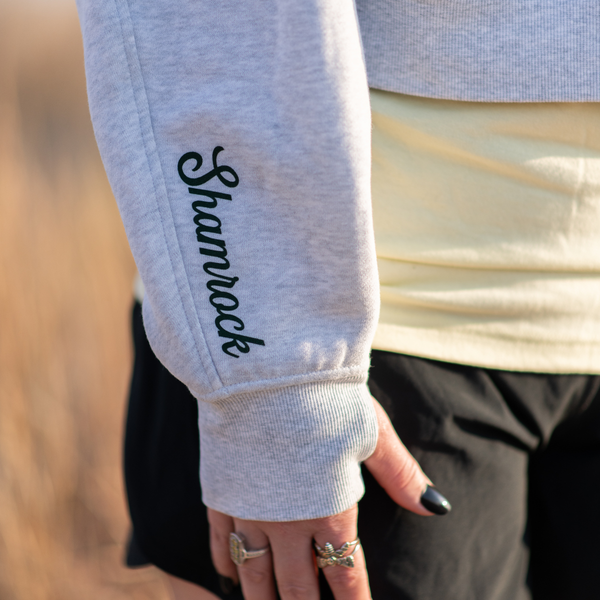 Lululemon Scuba Oversized Half-Zip Hoodie (light grey)