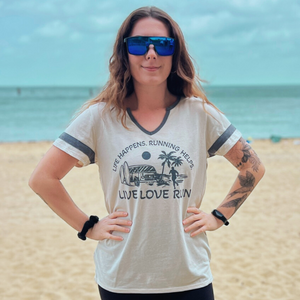 Life Happens Running Helps Short Sleeve