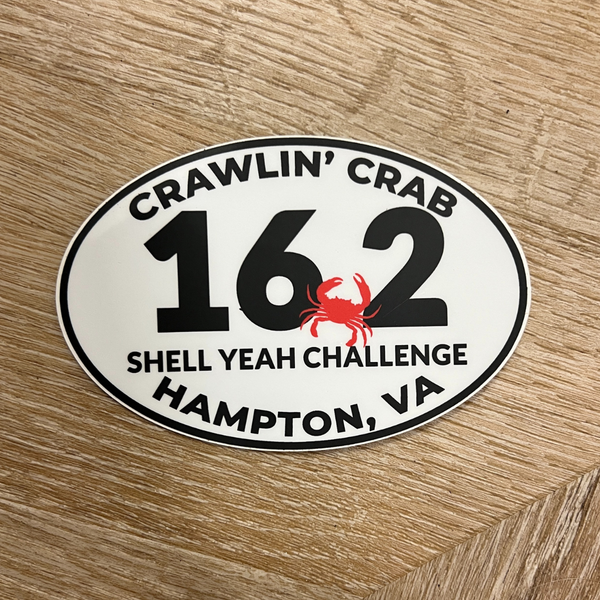Crawlin Crab decal