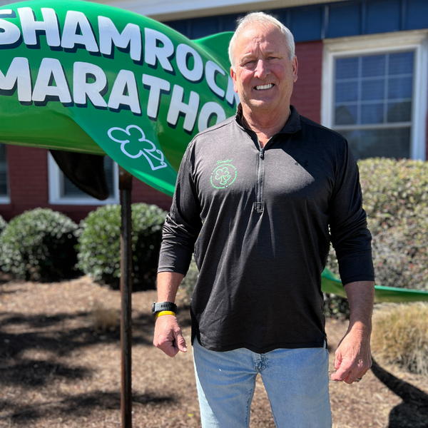 Under Armor 1/2 zip with Shamrock logo
