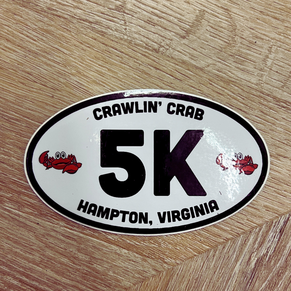 Crawlin Crab decal