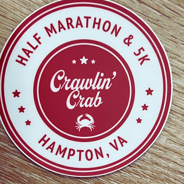 Crawlin Crab decal