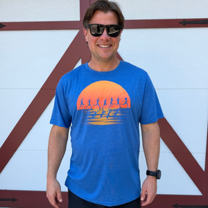 Live Love Run Sunset Short Sleeve