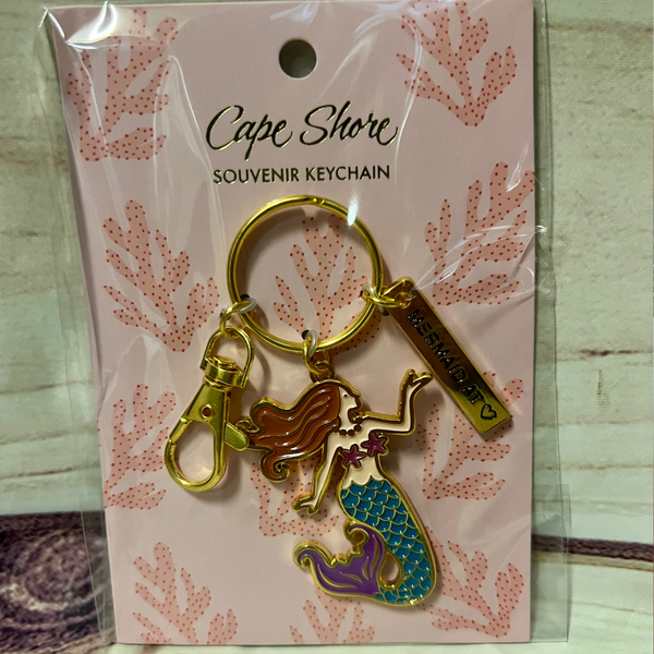 Mermaid at Heart Keychain