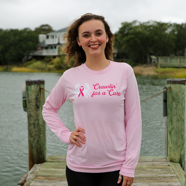 Crawlin' for the Cure Long Sleeve