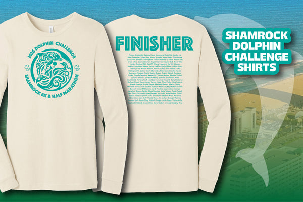 2026 Dolphin Challenge NAMES ON BACK of SHIRT