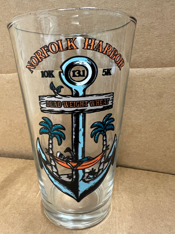 Norfolk Harbor Pint Glass