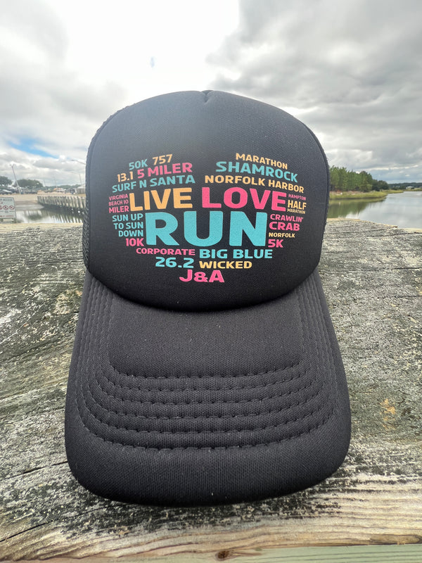 Live Love Run Hats