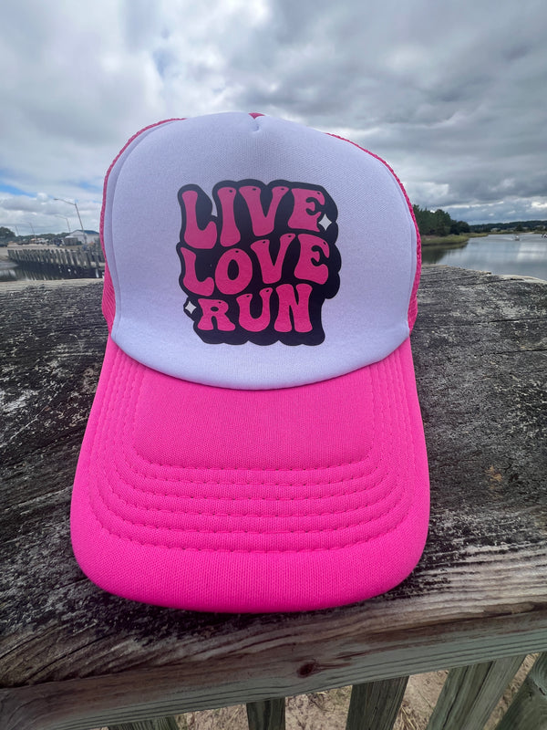 Live Love Run Hats