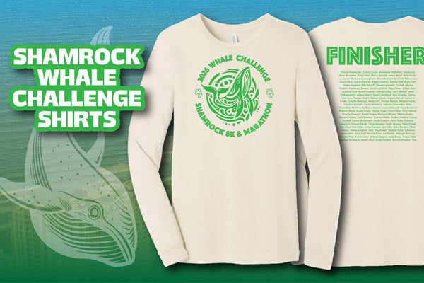 2026 Whale Challenge NAMES ON BACK of SHIRT
