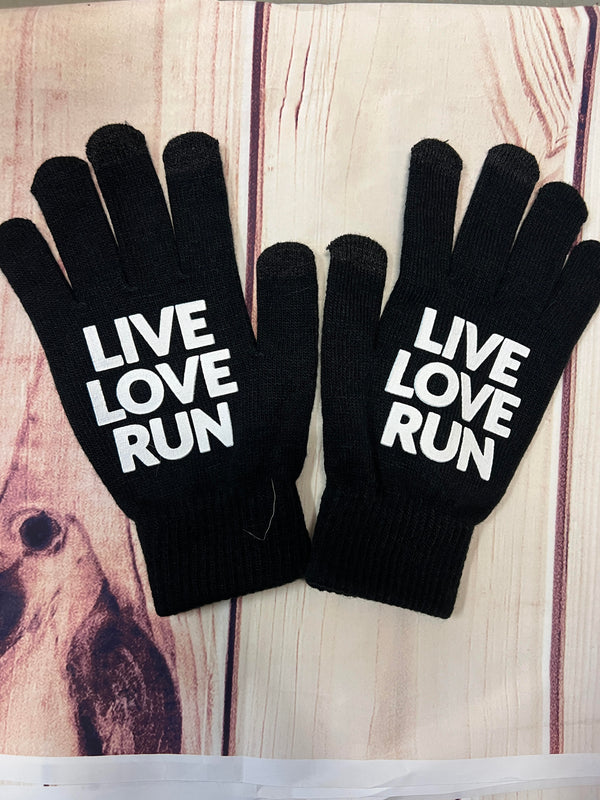 Live Love Run Gloves