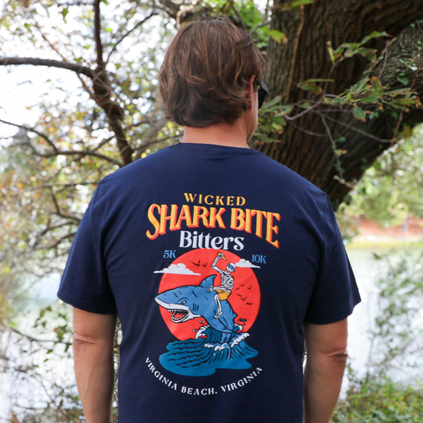 Shark Bite Beer Label s/s