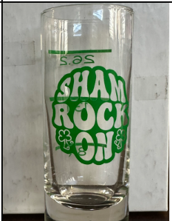 Shamrock Shot Glass
