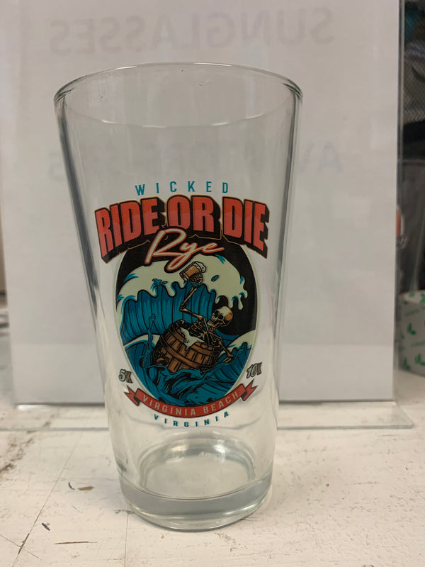 Wicked Pint glass